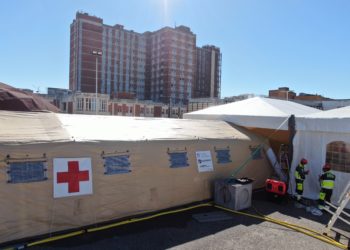 Si sono concluse, a Nuoro, le operazioni di allestimento dell’ospedale da campo