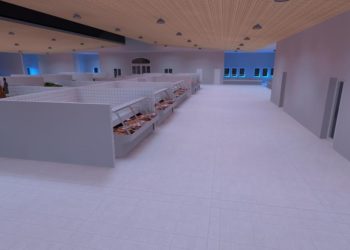 Alghero: realizzato il nuovo impianto di illuminazione del mercato civico