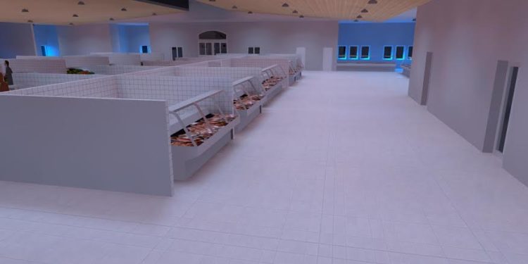 Alghero: realizzato il nuovo impianto di illuminazione del mercato civico