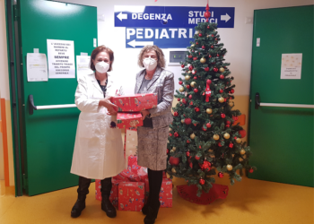 Una donazione anonima, ma che vuole dare felicità ai piccoli pazienti del reparto di Pediatria dell’ospedale San Martino di Oristano