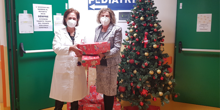 Una donazione anonima, ma che vuole dare felicità ai piccoli pazienti del reparto di Pediatria dell’ospedale San Martino di Oristano