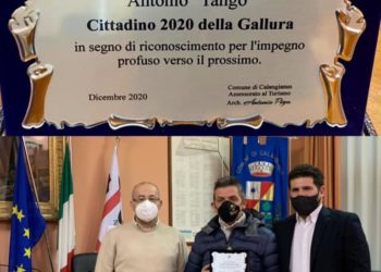 Calangianus: Antonio Dessì “Tango” premiato come cittadino 2020 della Gallura