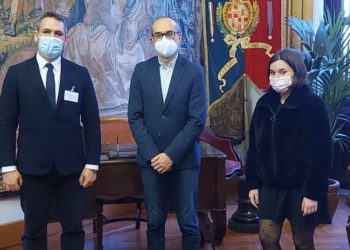 Il sindaco di Cagliari ha ricevuto a Palazzo Civico il console presso l’Ambasciata di Romania nella Repubblica Italiana Cosmin Gabriel Ungureanu