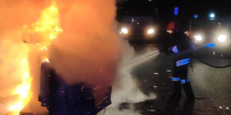 Incidente stradale tra Budoni e San Teodoro, sul posto i vigili del fuoco