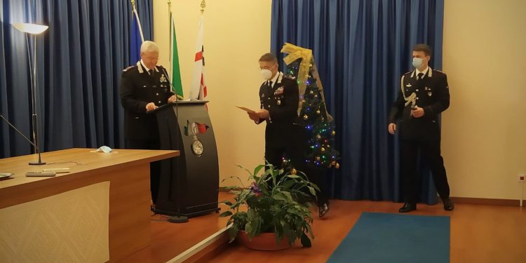 Il generale di Corpo d’Armata Ilio Ciceri in visita a Cagliari. Consegna di un encomio solenne al Comando Legione Carabinieri Sardegna