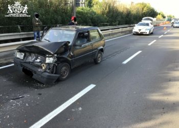 Cagliari: incidente stradale nell’asse mediano di scorrimento, una persona in ospedale