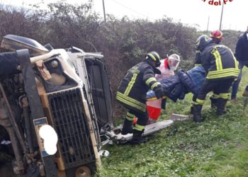 Simaxis: incidente stradale sulla strada provinciale 67, una persona in ospedale