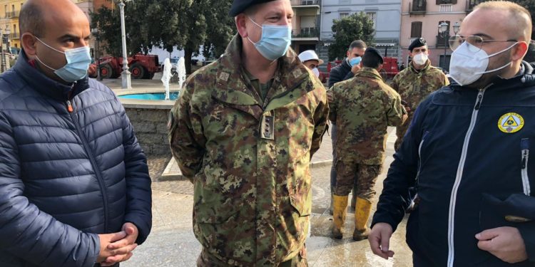 Sopralluogo della IV commissione del Consiglio regionale e dei parlamentari Mara Lapia e Pietro Pittalis a Bitti