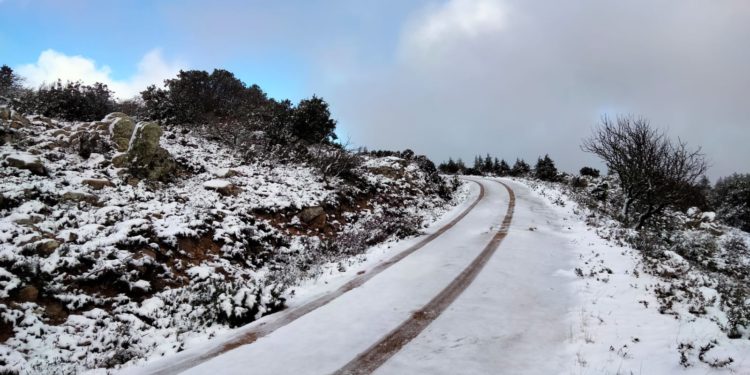 Gelate in Sardegna, diramato l’avviso di condizioni meteo avverse