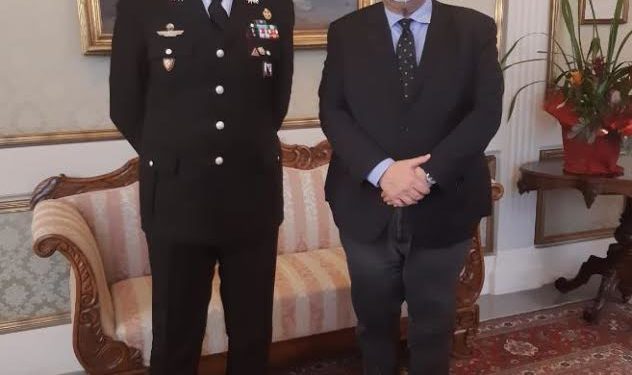 Sassari: incontro tra il Magnifico Rettore dell’Università di Sassari ed il comandante della Legione dei carabinieri della Sardegna