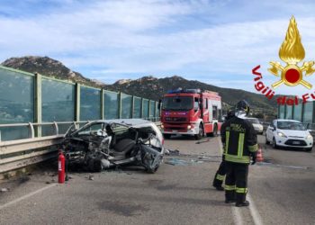 Olbia: incidente stradale sulla circonvallazione sopraelevata sud, un ferito