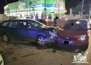 Pirri: scontro fra due auto, due persone in ospedale