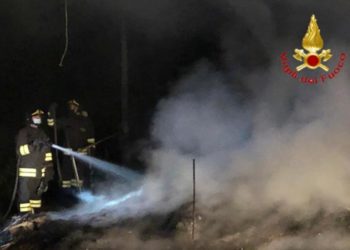 I vigili del fuoco di Nuoro in azione a Gergei, Bitti e Gavoi