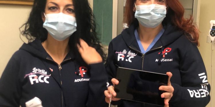 Un nuovo ecografo per il servizio Picc Team del Santissima Annunziata di Sassari