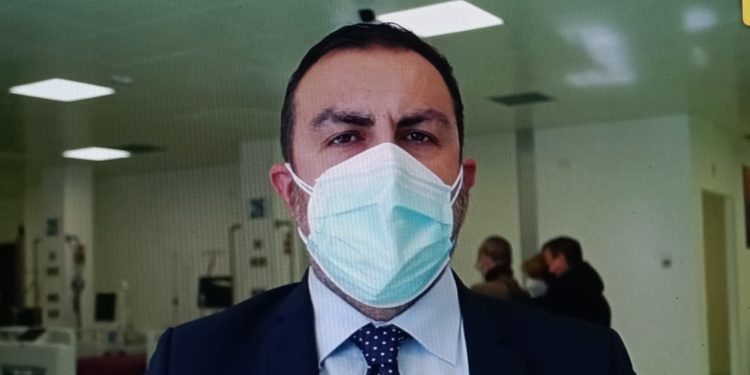 Il presidente Michele Pais a Sassari all’apertura dei nuovi 30 posti letto in terapia intensiva: «La Sardegna in zona arancione è una scelta irragionevole»