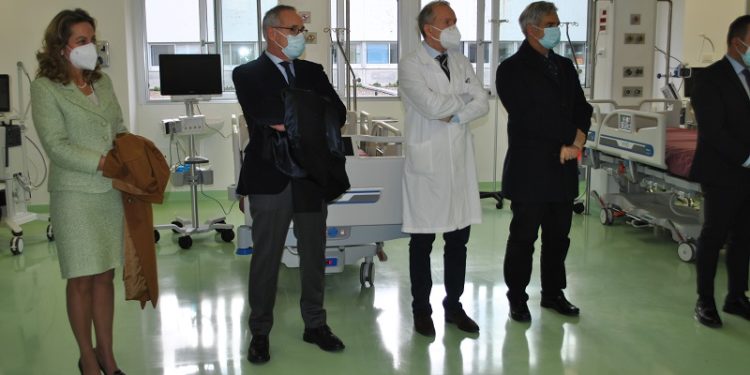 E’ stata inaugurata, all’AOU di Sassari, la nuova terapia intensiva Covid da 30 posti
