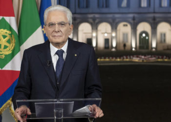 Il messaggio di fine anno del presidente della Repubblica Sergio Mattarella