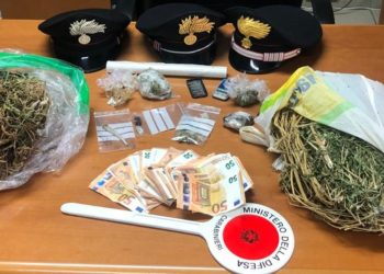 I carabinieri di Pirri hanno arrestato un 21enne, nella flagranza del reato di detenzione ai fini di spaccio di sostanze stupefacenti