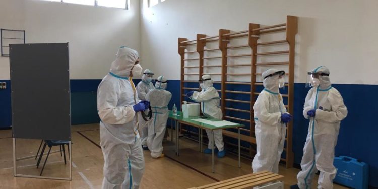 Sanluri: 974 tamponi effettuati in 4 giorni