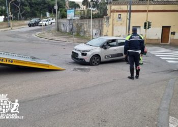 Cagliari: incidente stradale in piazza d’Armi, sul posto la Polizia locale