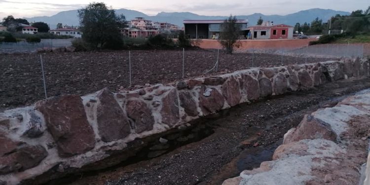 Galtellì: completata la messa in sicurezza del Rio Taddore