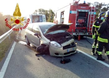 Olbia: incidente stradale sulla 125, 4 persone finiscono in ospedale