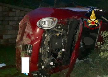 Auto in un burrone, a Monte Urpinu, tre feriti in ospedale in codice rosso