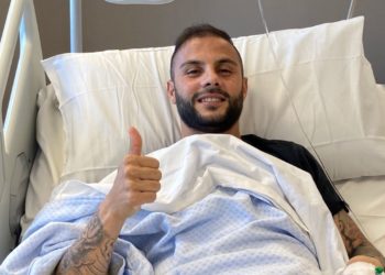 Francesco Pisano (Olbia Calcio) operato al Mater Olbia: «Non vedo l’ora di iniziare il lavoro di recupero»