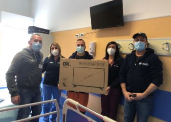 Sette televisori per i degenti della Clinica chirurgica dell’Aou di Sassari