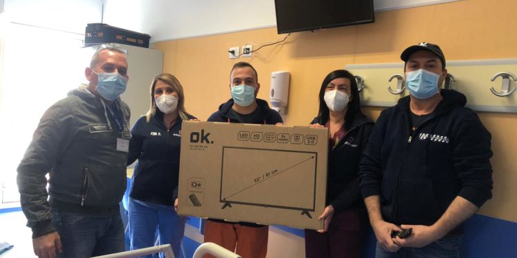 Sette televisori per i degenti della Clinica chirurgica dell’Aou di Sassari