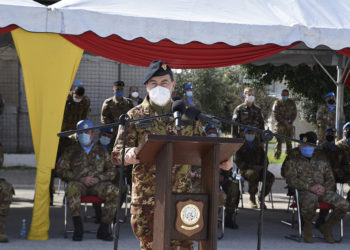 Giulio Calvisi (Difesa): «La Brigata Sassari assolve pienamente il mandato in Libano e rientra in Italia. Auguri di buon lavoro alla Brigata alpina Taurinense»