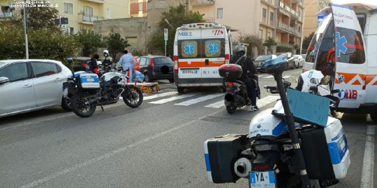 Incidente stradale a Monte Urpinu, sul posto la Polizia locale