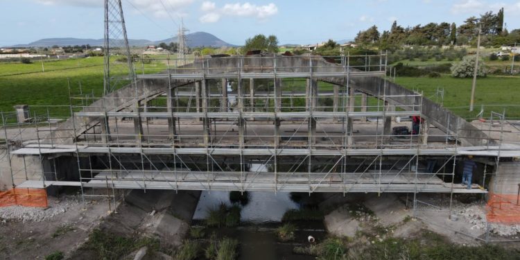 Alghero: proseguono le opere nel Ponte Serra