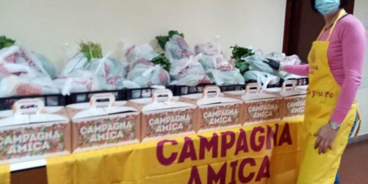 Coldiretti Nord Sardegna: pacchi agroalimentari per le donne in difficoltà