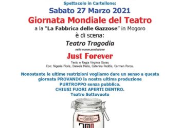 Ieri sarebbe stata una giornata veramente importante se i teatri di tutto il mondo avessero riaperto i battenti
