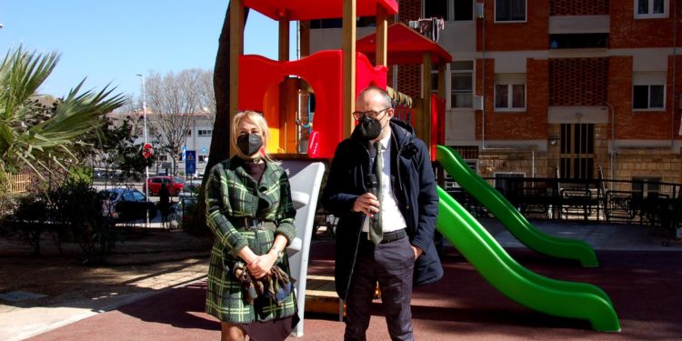 Cagliari: riqualificata l’area giochi di via Euclide