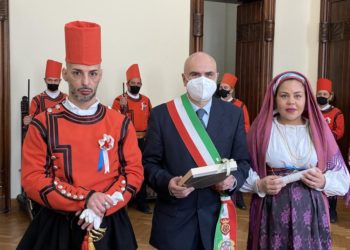 Cagliari: celebrato il matrimonio di un miliziano di Sant’Efisio  