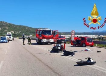 Olbia: incidente stradale sulla Circonvallazione Nord, due persone in gravi condizioni