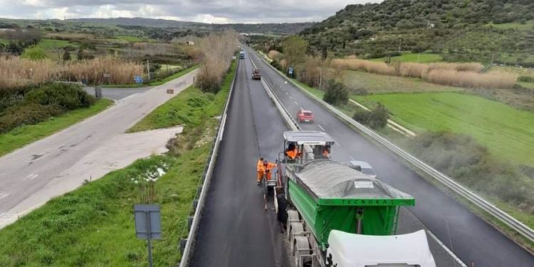 131 Carlo Felice: proseguono i lavori in territorio di Siligo