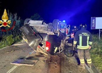 Olbia: incidente stradale in via Vittorio Veneto, una persona ricoverata in ospedale