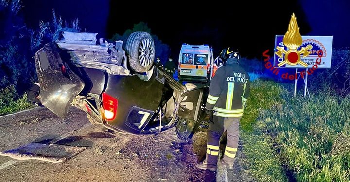 Olbia: incidente stradale in via Vittorio Veneto, una persona ricoverata in ospedale