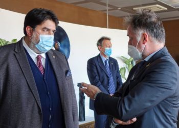 Il presidente della Regione, Christian Solinas, ha incontrato oggi a Cagliari il ministro del Turismo, Massimo Garavaglia