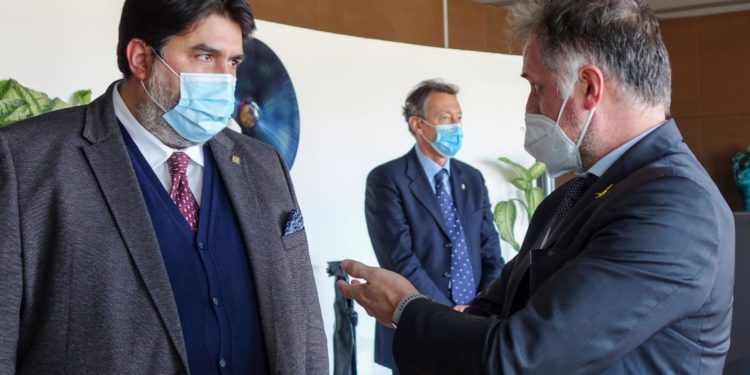 Il presidente della Regione, Christian Solinas, ha incontrato oggi a Cagliari il ministro del Turismo, Massimo Garavaglia