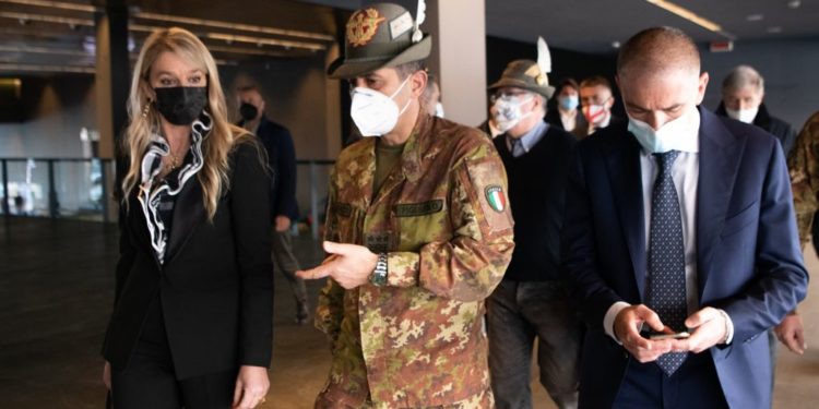 Stefania Pucciarelli (sottosegretario Difesa): «L’inaugurazione dell’hub vaccini a Genova è segnale importante nella lotta al Covid»