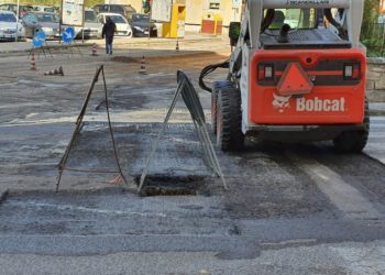 Sassari: proseguono i lavori di sistemazione nelle strade cittadine