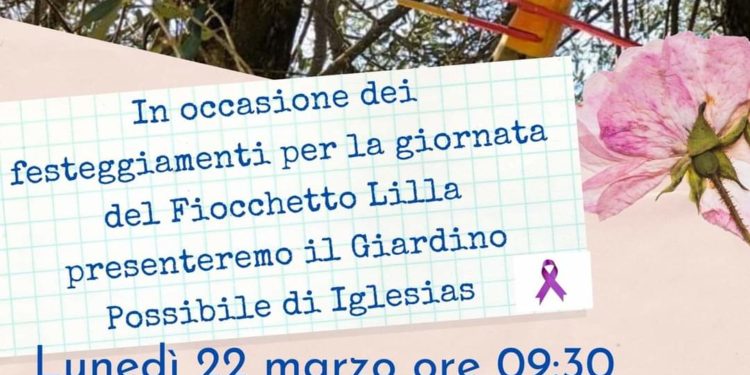 Lunedì 22 marzo, presso l’area dell’ex orfanotrofio Infanzia e Patria, a Iglesias,, verrà presentato “Il Giardino Possibile”