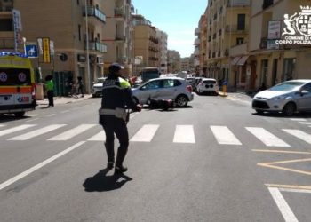 Cagliari: incidente stradale tra via della Pineta e via Lucca, una persona trasportata in ospedale