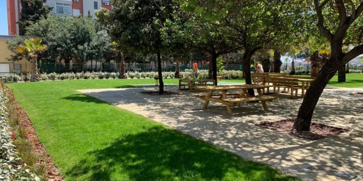 Cagliari: riqualificato il parchetto di via Giotto