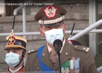 Stefania Pucciarelli (sottosegretario della Difesa): «Con il giuramento degli allievi marescialli devoti alla Patria e fedeli alle Istituzioni»