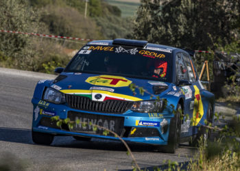 Moricci-Garavaldi (Skoda Fabia R5) settimi assoluti al Rally delle Colline Metallifere e della Val di Cornia.